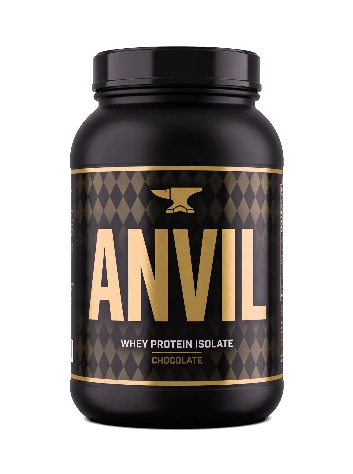 Anvil Chocolate whey protein isolate canister